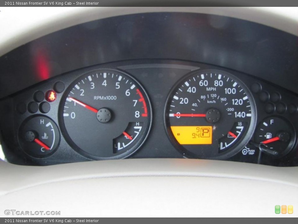Steel Interior Gauges for the 2011 Nissan Frontier SV V6 King Cab #39289327