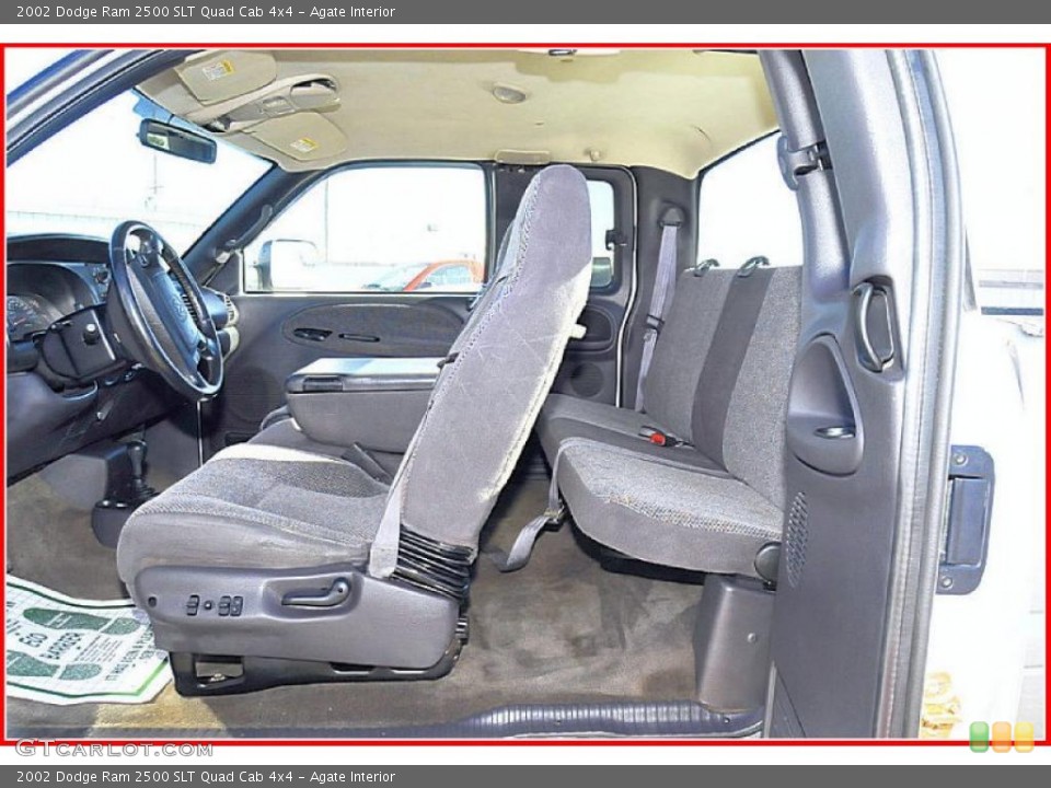 Agate Interior Photo for the 2002 Dodge Ram 2500 SLT Quad Cab 4x4 #39290527