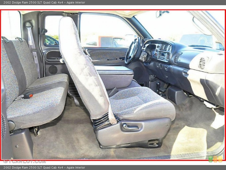 Agate Interior Photo for the 2002 Dodge Ram 2500 SLT Quad Cab 4x4 #39290603