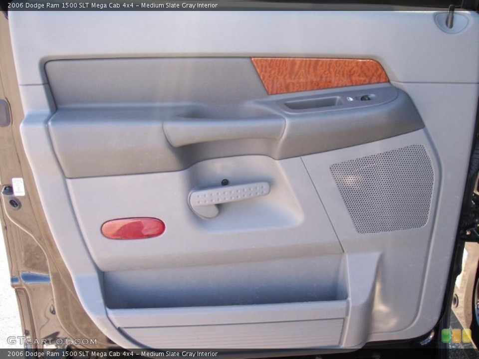 Medium Slate Gray Interior Door Panel for the 2006 Dodge Ram 1500 SLT Mega Cab 4x4 #39291671