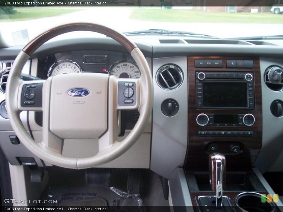 Charcoal Black Interior Controls for the 2008 Ford Expedition Limited 4x4 #39291999