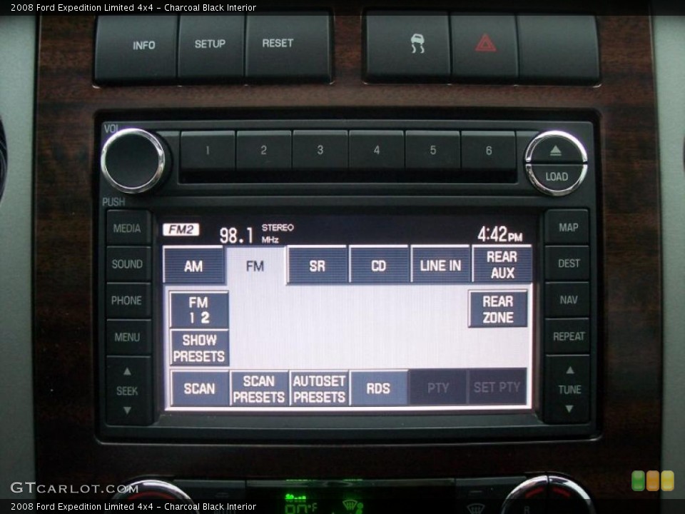 Charcoal Black Interior Navigation for the 2008 Ford Expedition Limited 4x4 #39292595