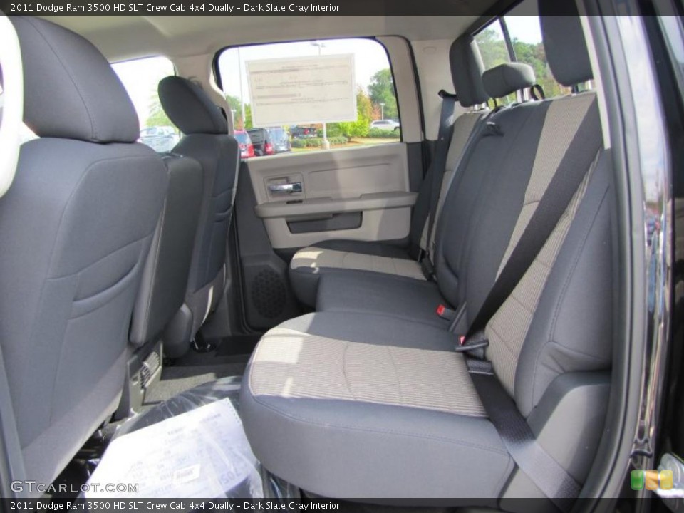 Dark Slate Gray Interior Photo for the 2011 Dodge Ram 3500 HD SLT Crew Cab 4x4 Dually #39293091