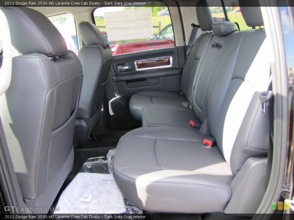 Dark Slate Gray Interior Photo for the 2011 Dodge Ram 3500 HD Laramie Crew Cab Dually #39294199