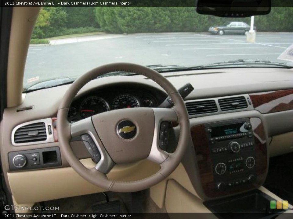 Dark Cashmere/Light Cashmere Interior Dashboard for the 2011 Chevrolet Avalanche LT #39295539