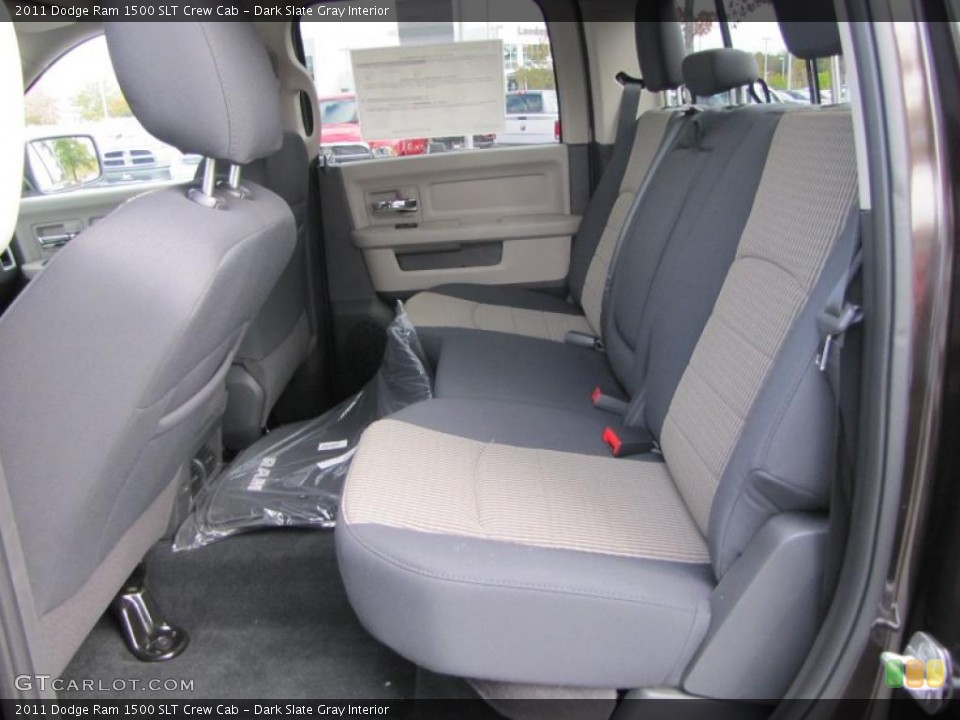 Dark Slate Gray Interior Photo for the 2011 Dodge Ram 1500 SLT Crew Cab #39295599