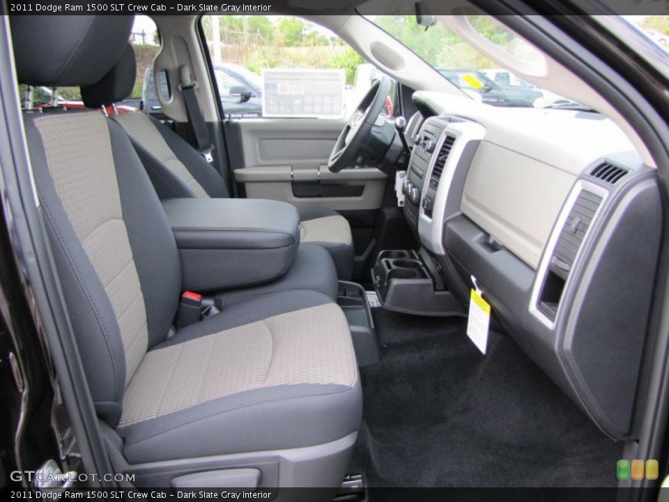 Dark Slate Gray Interior Photo for the 2011 Dodge Ram 1500 SLT Crew Cab #39295627