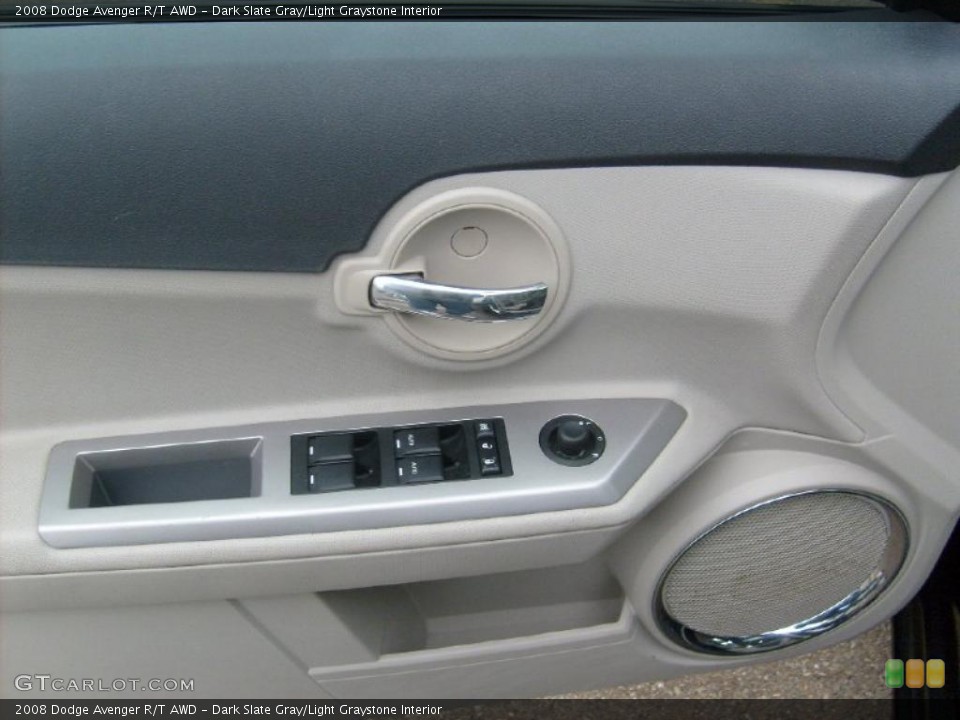 Dark Slate Gray/Light Graystone Interior Door Panel for the 2008 Dodge Avenger R/T AWD #39295859