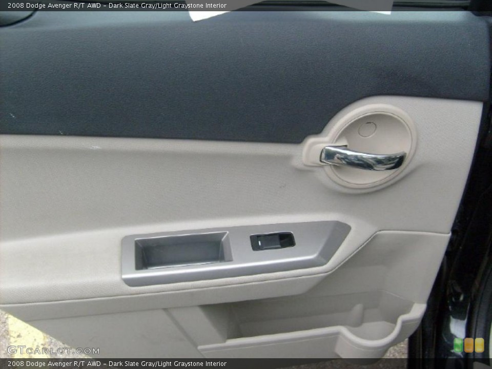 Dark Slate Gray/Light Graystone Interior Door Panel for the 2008 Dodge Avenger R/T AWD #39295923