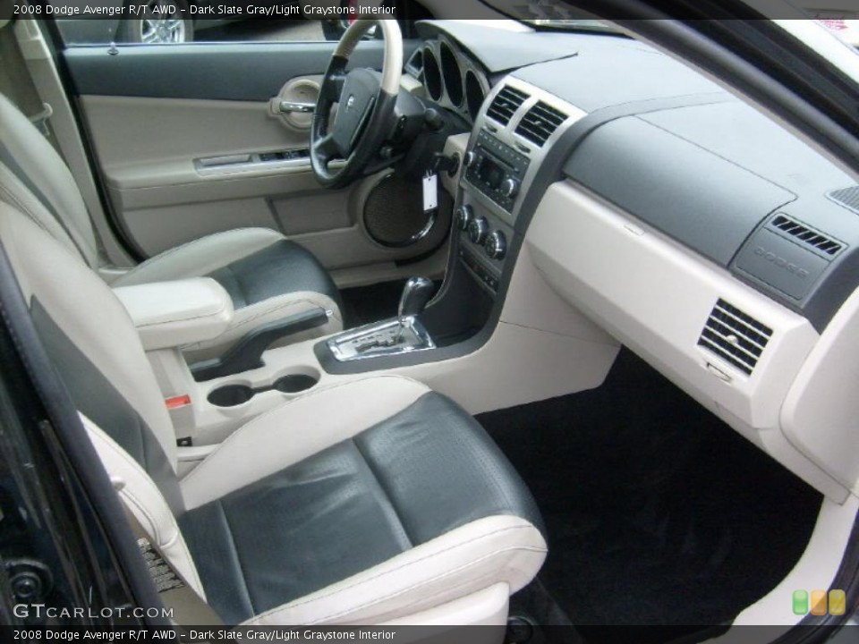 Dark Slate Gray/Light Graystone Interior Dashboard for the 2008 Dodge Avenger R/T AWD #39295971