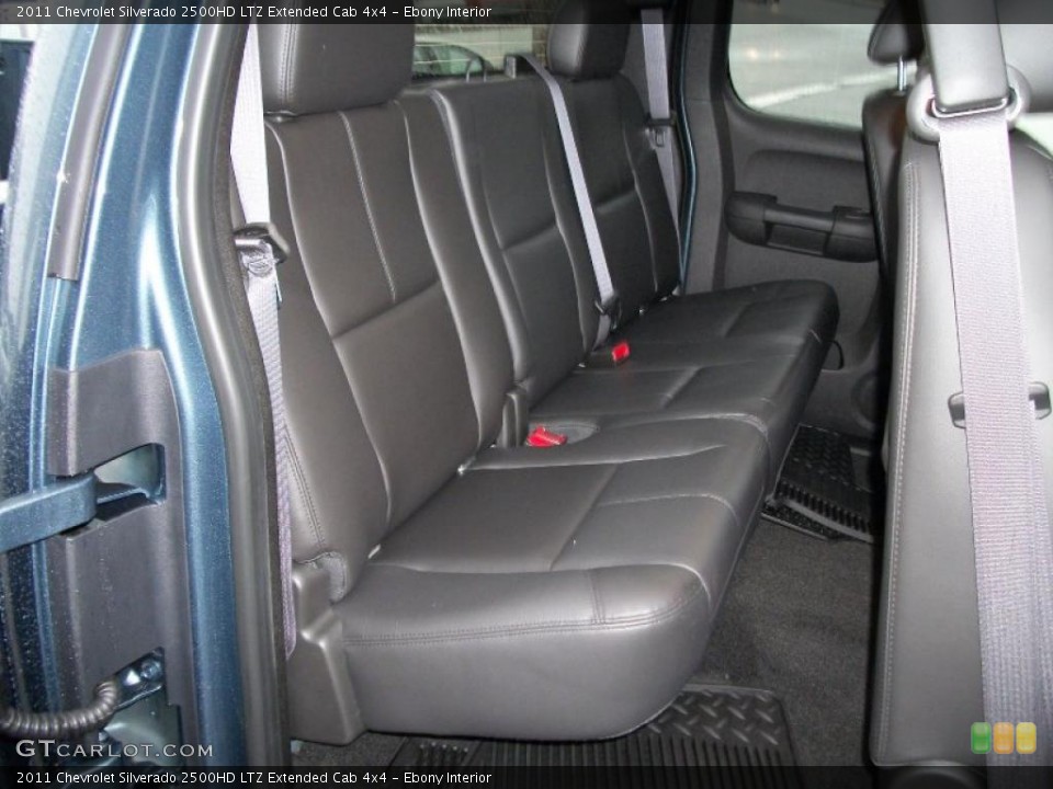 Ebony Interior Photo for the 2011 Chevrolet Silverado 2500HD LTZ Extended Cab 4x4 #39296399