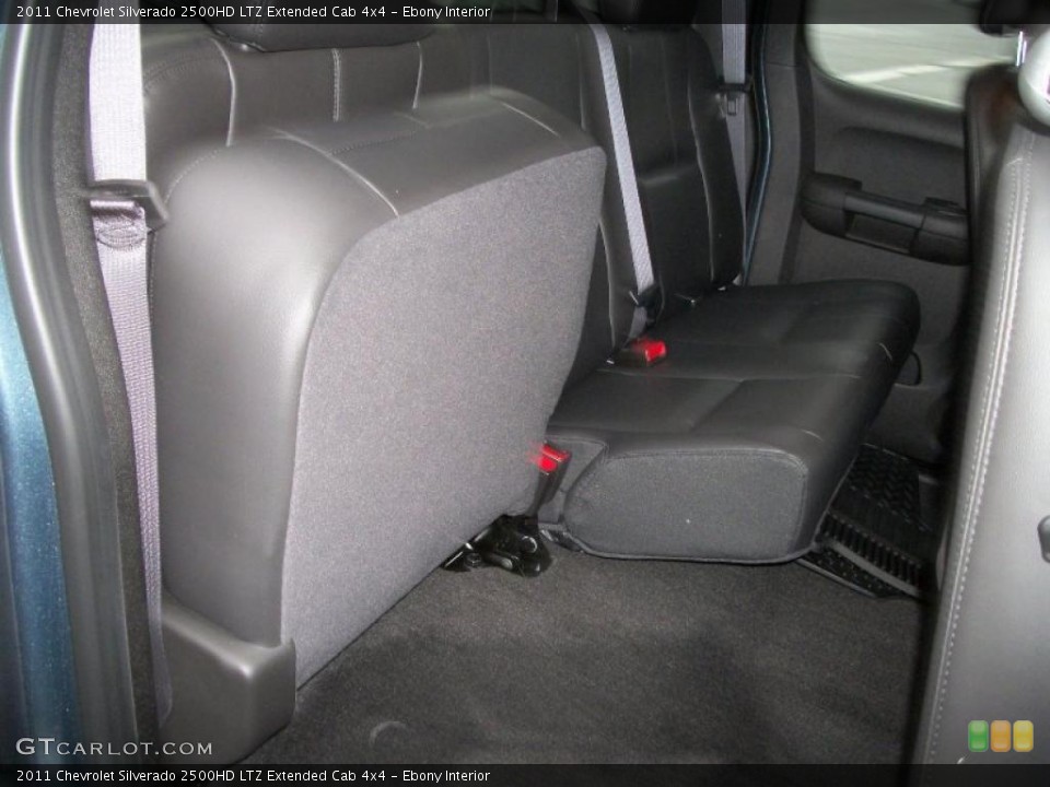 Ebony Interior Photo for the 2011 Chevrolet Silverado 2500HD LTZ Extended Cab 4x4 #39296415