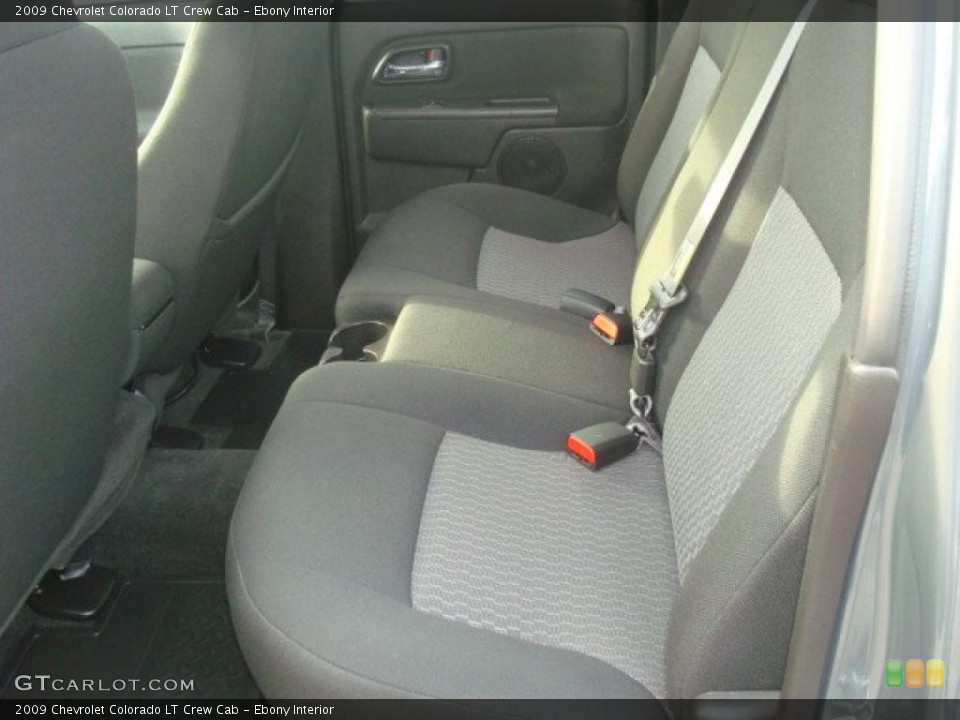 Ebony Interior Photo for the 2009 Chevrolet Colorado LT Crew Cab #39297679
