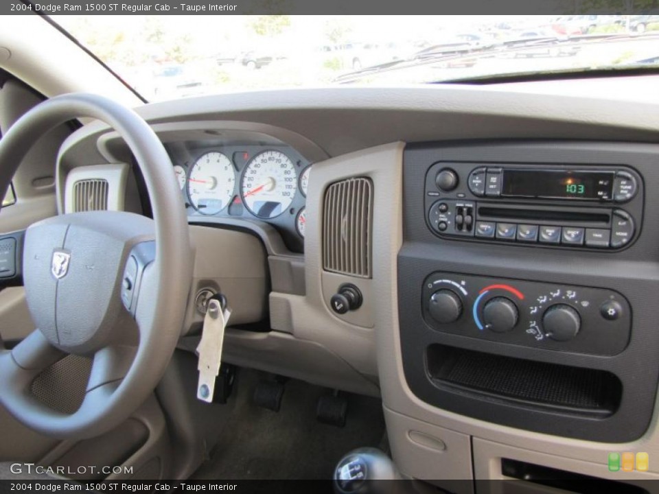 Taupe Interior Dashboard for the 2004 Dodge Ram 1500 ST Regular Cab #39297803