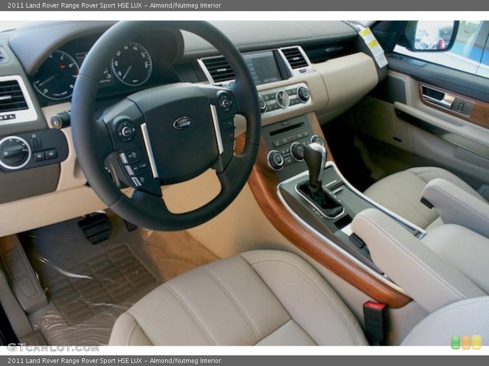 Almond/Nutmeg Interior Prime Interior for the 2011 Land Rover Range Rover Sport HSE LUX #39297895