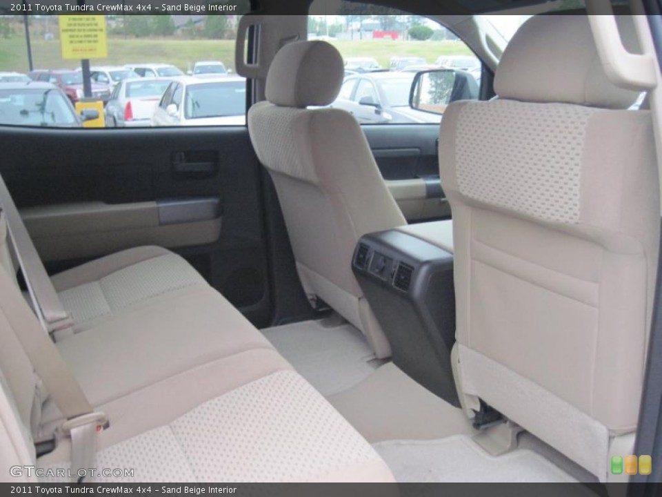 Sand Beige Interior Photo for the 2011 Toyota Tundra CrewMax 4x4 #39297991