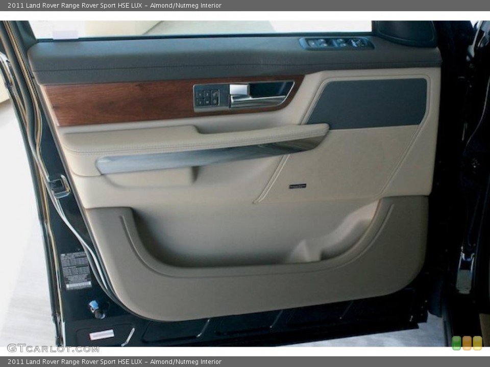 Almond/Nutmeg Interior Door Panel for the 2011 Land Rover Range Rover Sport HSE LUX #39297995