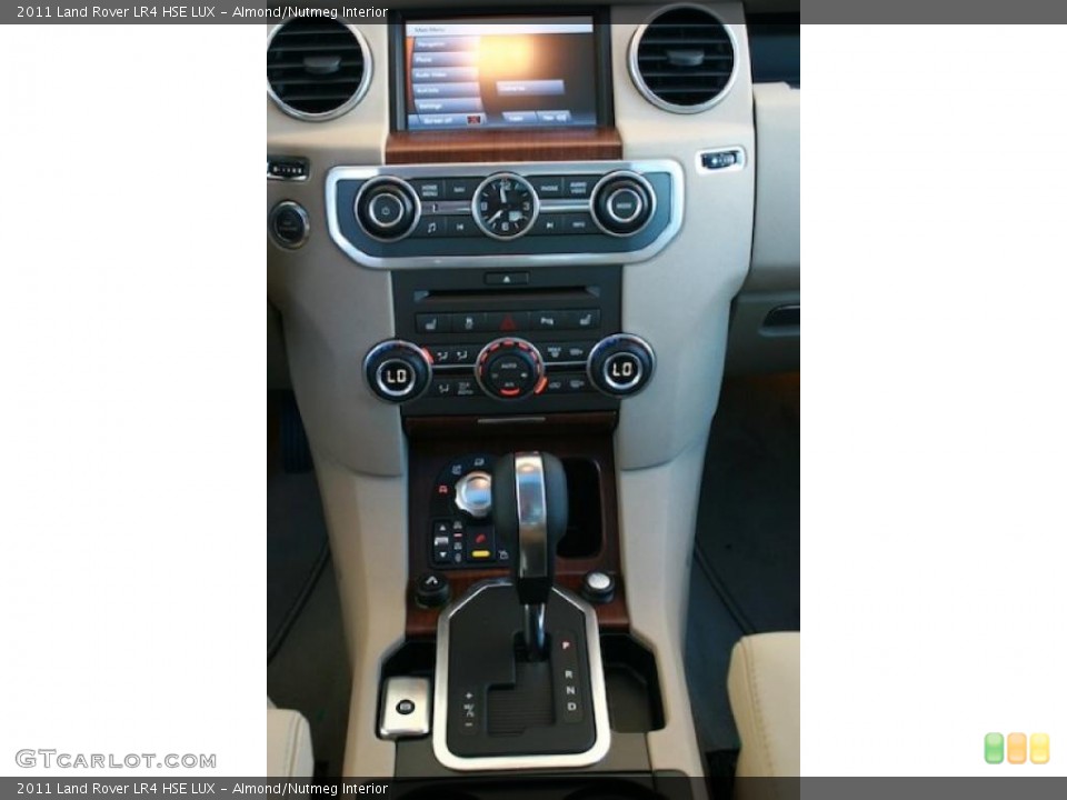 Almond/Nutmeg Interior Controls for the 2011 Land Rover LR4 HSE LUX #39298256