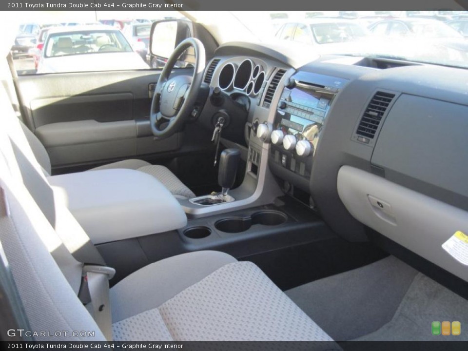 Graphite Gray Interior Dashboard for the 2011 Toyota Tundra Double Cab 4x4 #39298512