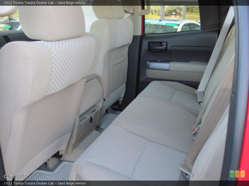 Sand Beige Interior Photo for the 2011 Toyota Tundra Double Cab #39298953