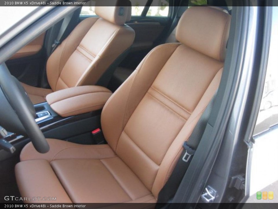 Saddle Brown Interior Photo for the 2010 BMW X5 xDrive48i #39299173