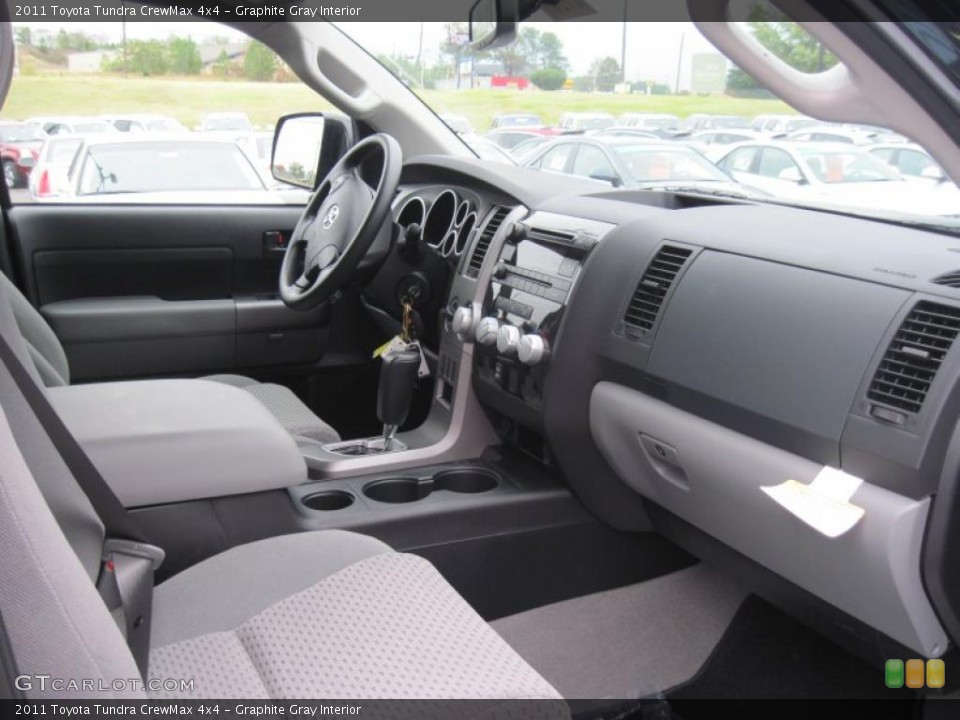 Graphite Gray Interior Dashboard for the 2011 Toyota Tundra CrewMax 4x4 #39299261