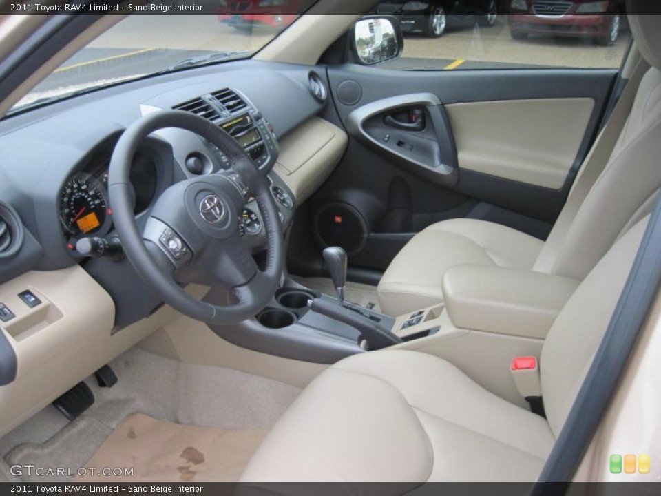 Sand Beige Interior Prime Interior for the 2011 Toyota RAV4 Limited #39299693