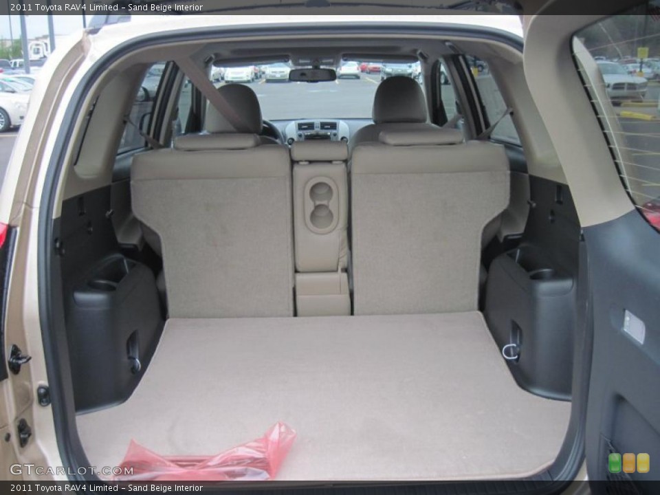 Sand Beige Interior Trunk for the 2011 Toyota RAV4 Limited #39299725