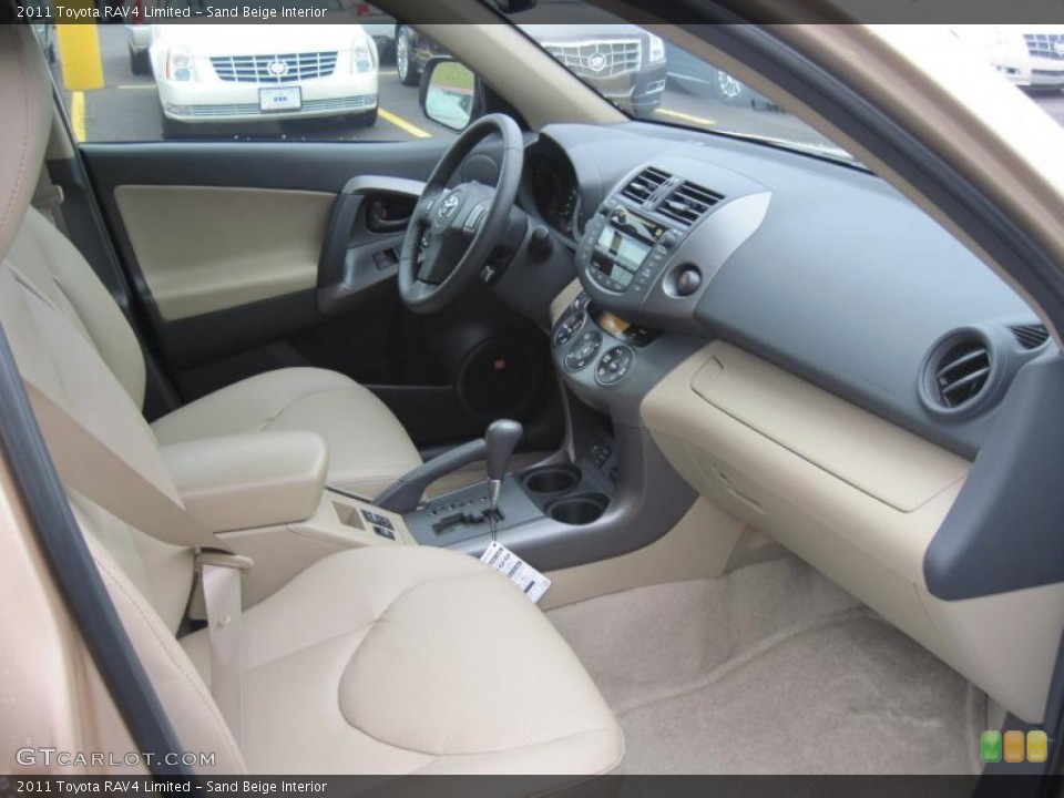 Sand Beige Interior Dashboard for the 2011 Toyota RAV4 Limited #39299757