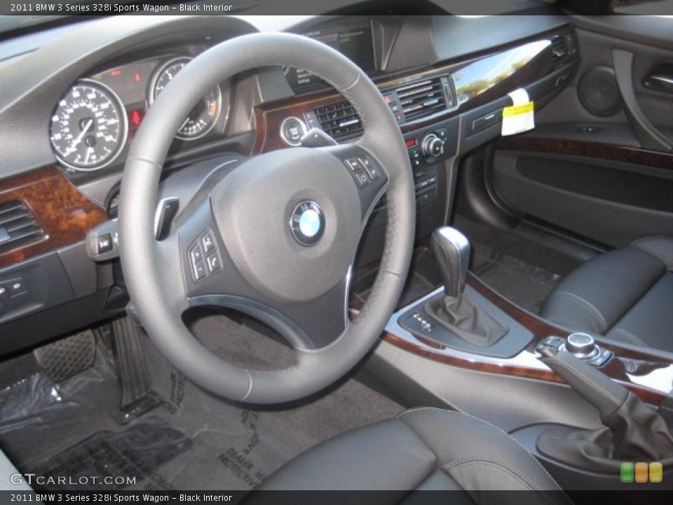 Black Interior Prime Interior for the 2011 BMW 3 Series 328i Sports Wagon #39300057