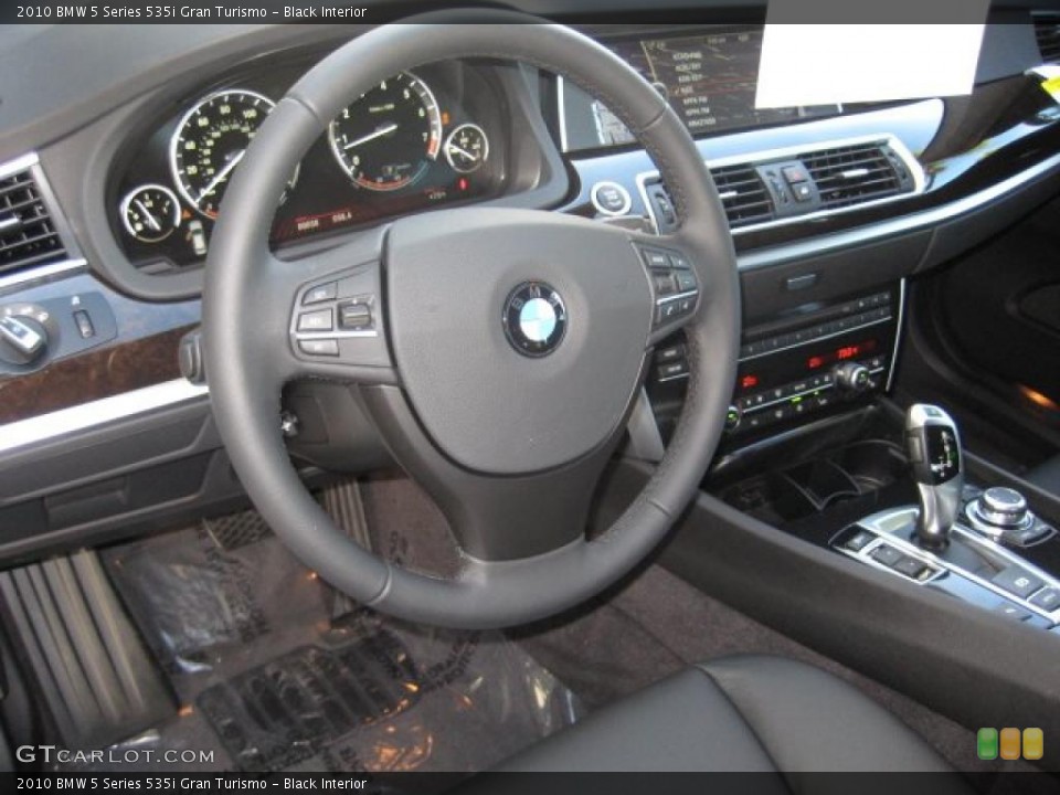 Black Interior Prime Interior for the 2010 BMW 5 Series 535i Gran Turismo #39300221