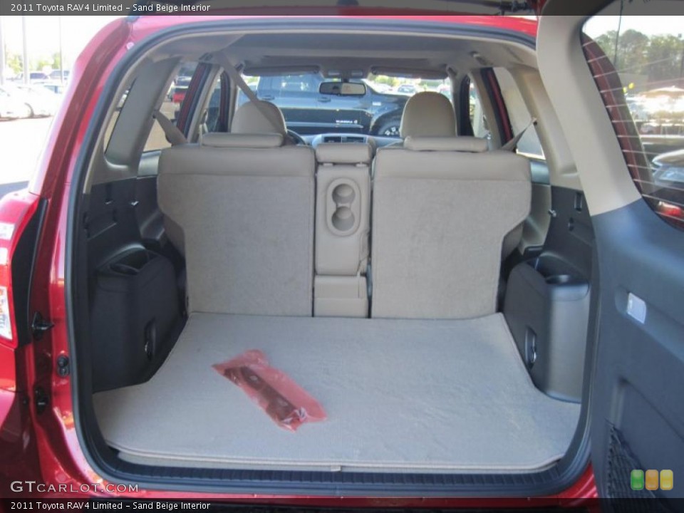 Sand Beige Interior Trunk for the 2011 Toyota RAV4 Limited #39300293