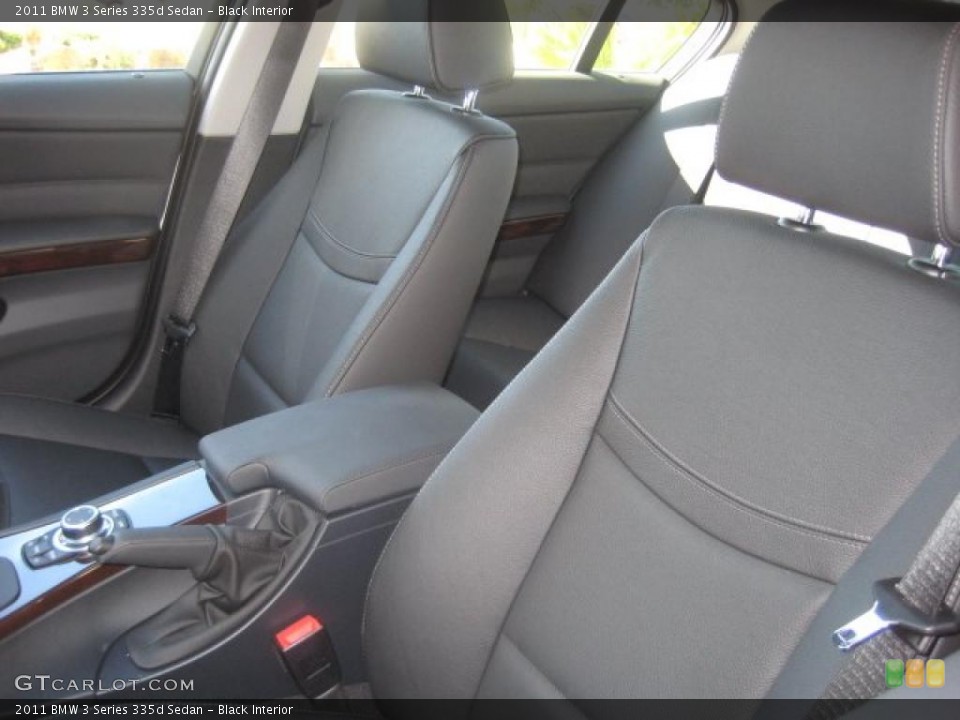 Black Interior Photo for the 2011 BMW 3 Series 335d Sedan #39300669