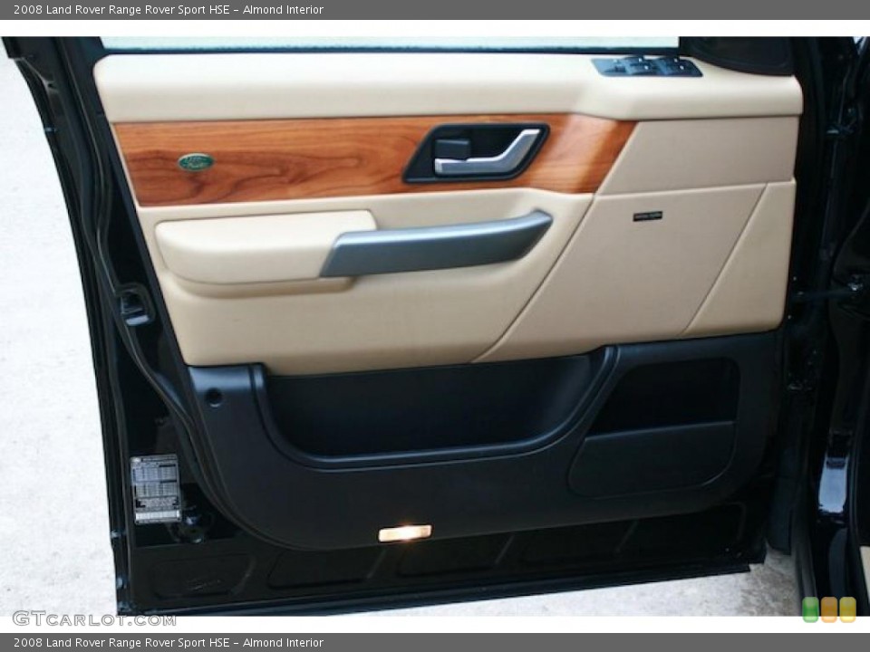 Almond Interior Door Panel for the 2008 Land Rover Range Rover Sport HSE #39300857