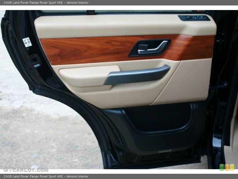 Almond Interior Door Panel for the 2008 Land Rover Range Rover Sport HSE #39300869