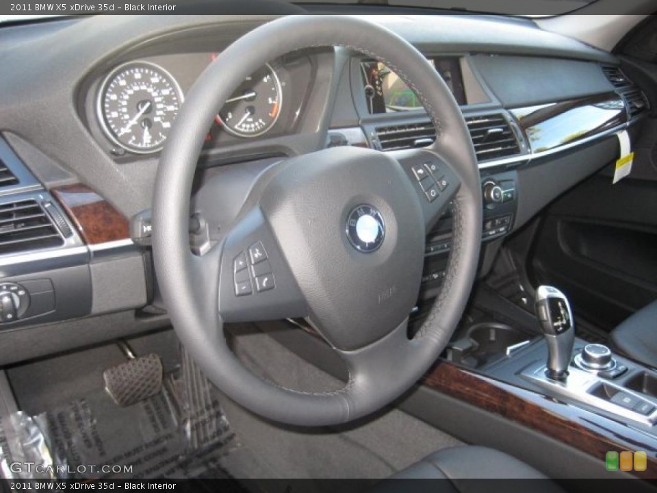 Black Interior Photo for the 2011 BMW X5 xDrive 35d #39301465
