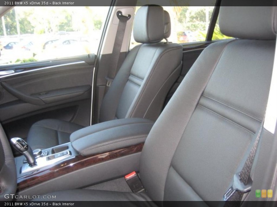 Black Interior Photo for the 2011 BMW X5 xDrive 35d #39301477
