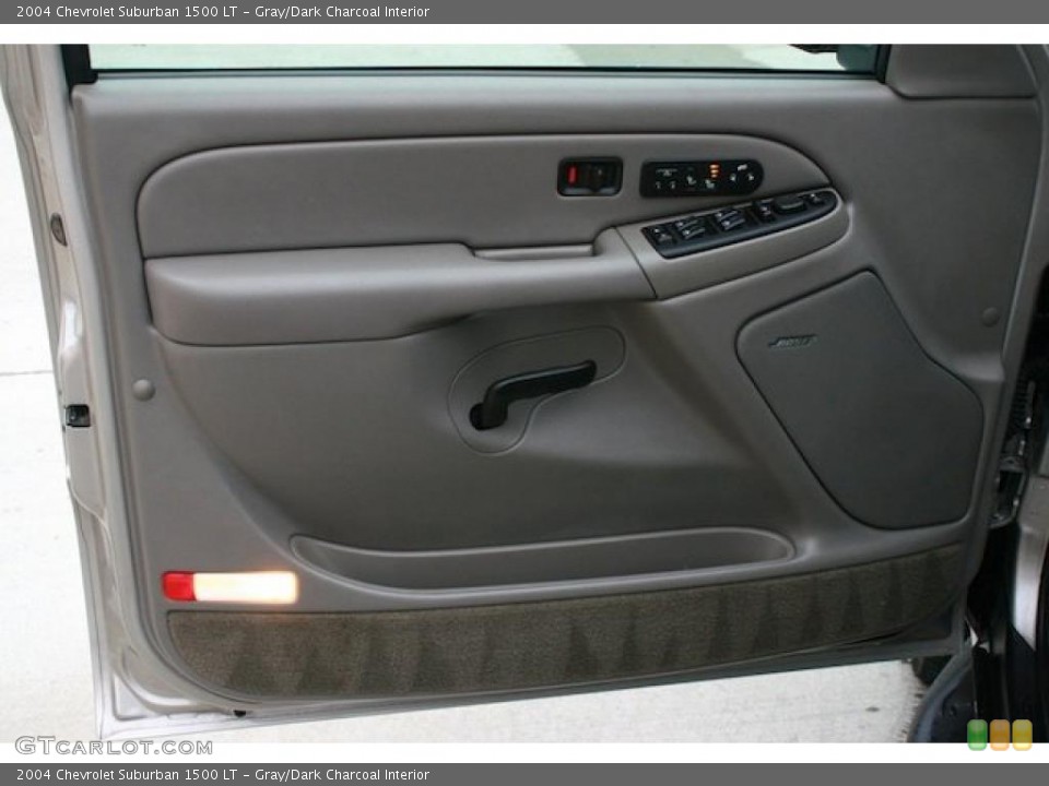 Gray/Dark Charcoal Interior Door Panel for the 2004 Chevrolet Suburban 1500 LT #39301721