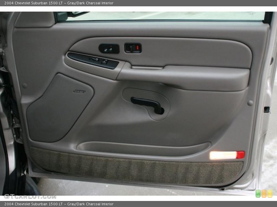 Gray/Dark Charcoal Interior Door Panel for the 2004 Chevrolet Suburban 1500 LT #39301757