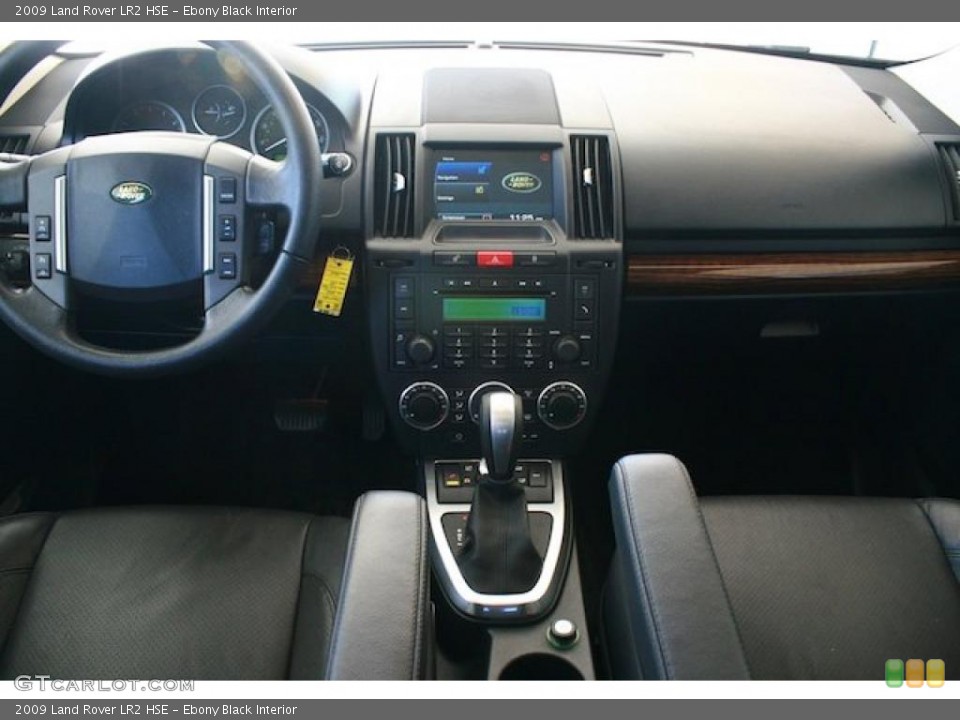 Ebony Black Interior Dashboard for the 2009 Land Rover LR2 HSE #39301921