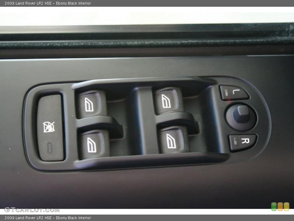 Ebony Black Interior Controls for the 2009 Land Rover LR2 HSE #39302113
