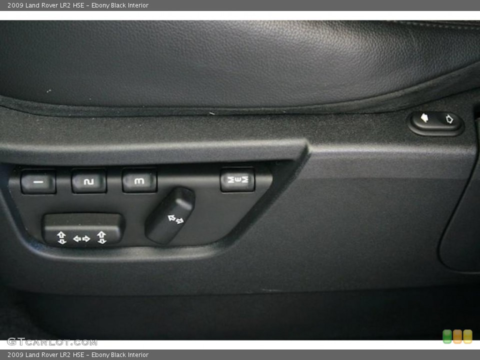 Ebony Black Interior Controls for the 2009 Land Rover LR2 HSE #39302125