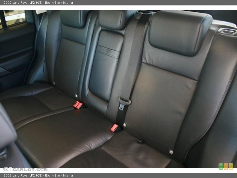 Ebony Black Interior Photo for the 2009 Land Rover LR2 HSE #39302197
