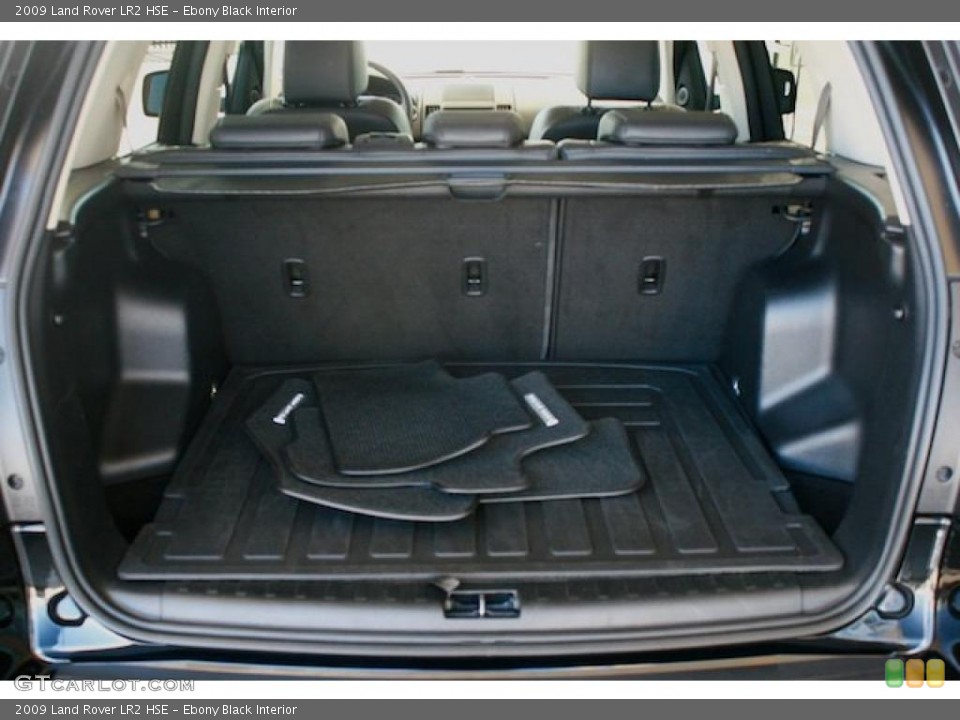 Ebony Black Interior Trunk for the 2009 Land Rover LR2 HSE #39302229