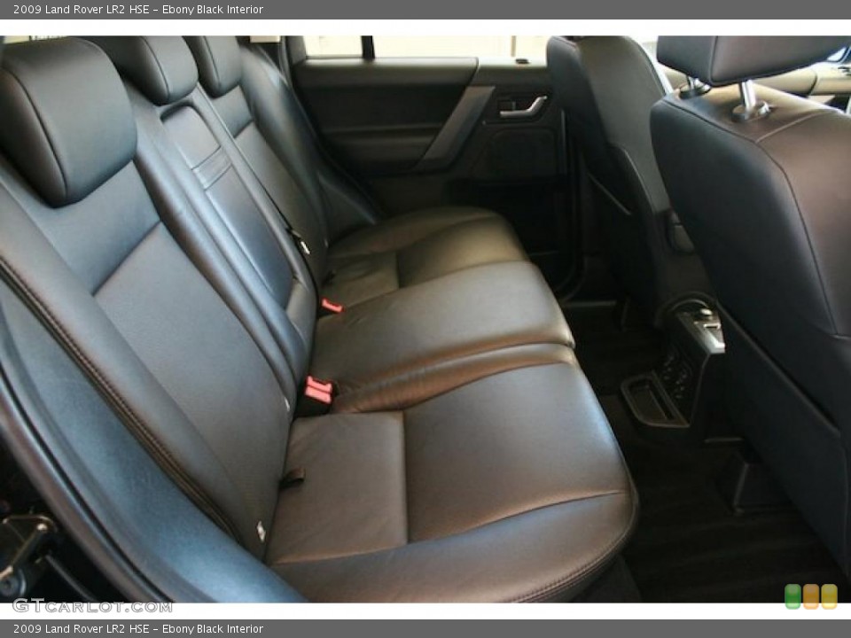 Ebony Black Interior Photo for the 2009 Land Rover LR2 HSE #39302241