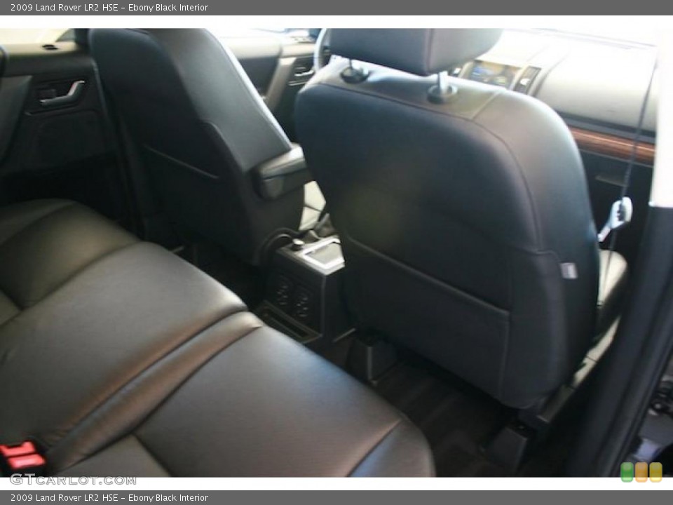 Ebony Black Interior Photo for the 2009 Land Rover LR2 HSE #39302261