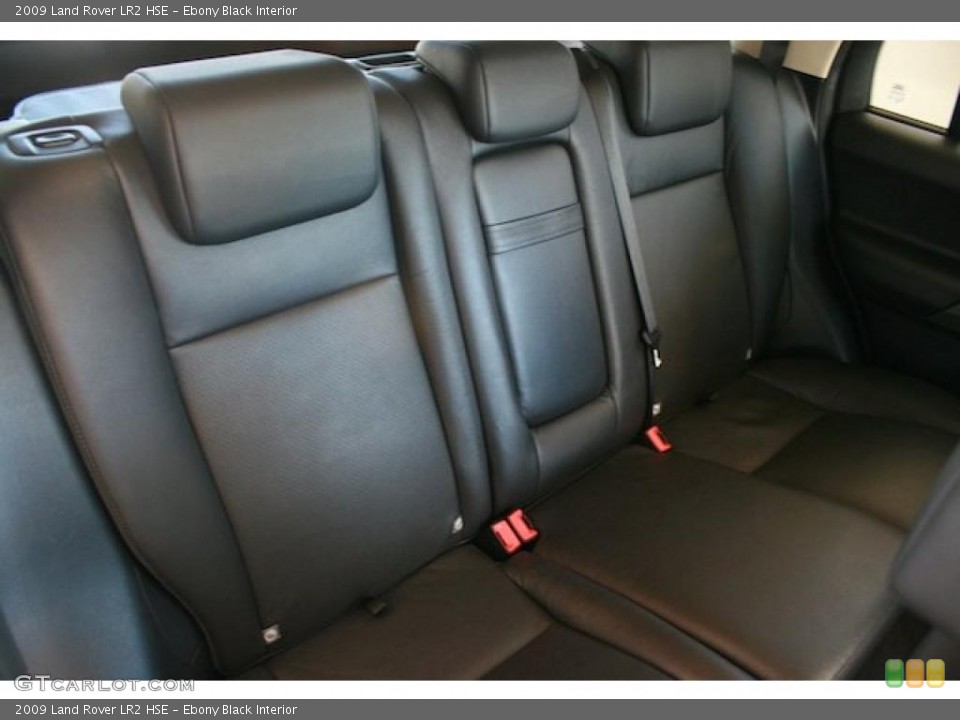 Ebony Black Interior Photo for the 2009 Land Rover LR2 HSE #39302273