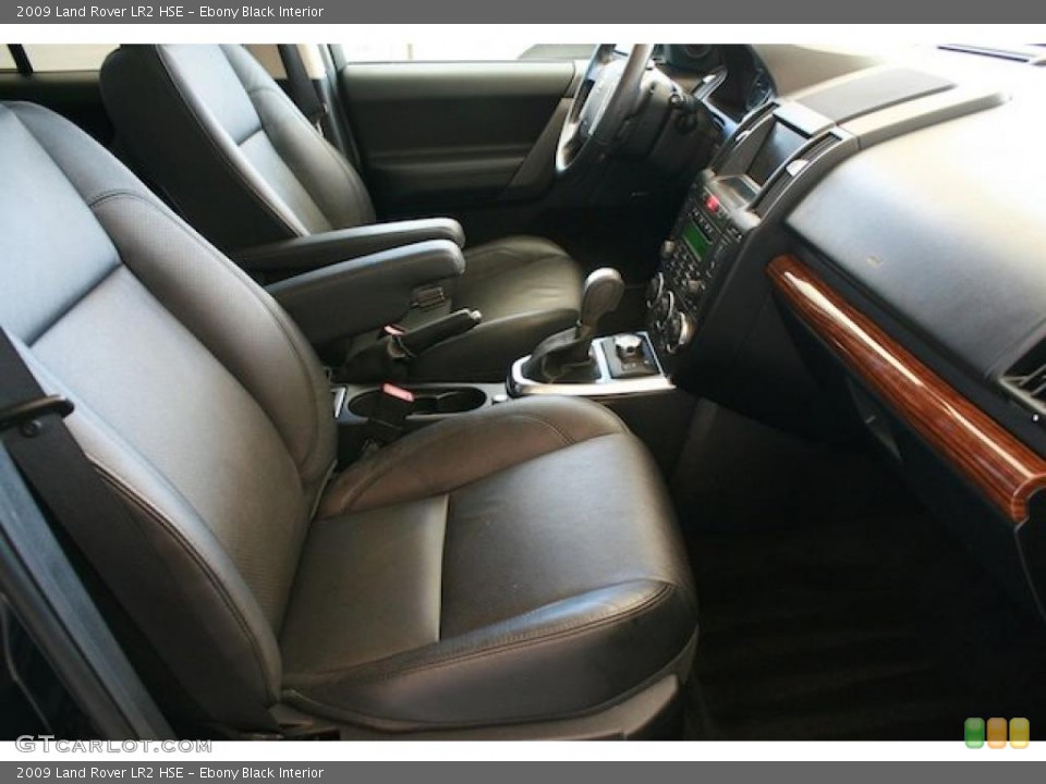 Ebony Black Interior Photo for the 2009 Land Rover LR2 HSE #39302285