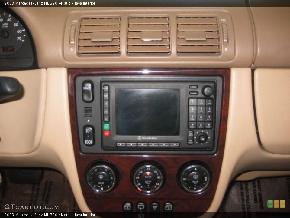Java Interior Controls for the 2003 Mercedes-Benz ML 320 4Matic #39302405