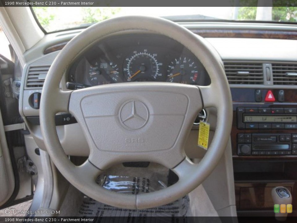 Parchment Interior Steering Wheel for the 1998 Mercedes-Benz C 230 #39302937